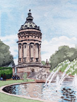 Water Tower, Mannheim, Nicole Hörold