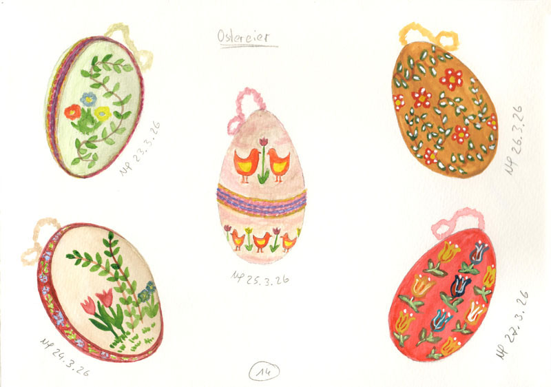 Easter eggs, Nicole Hörold